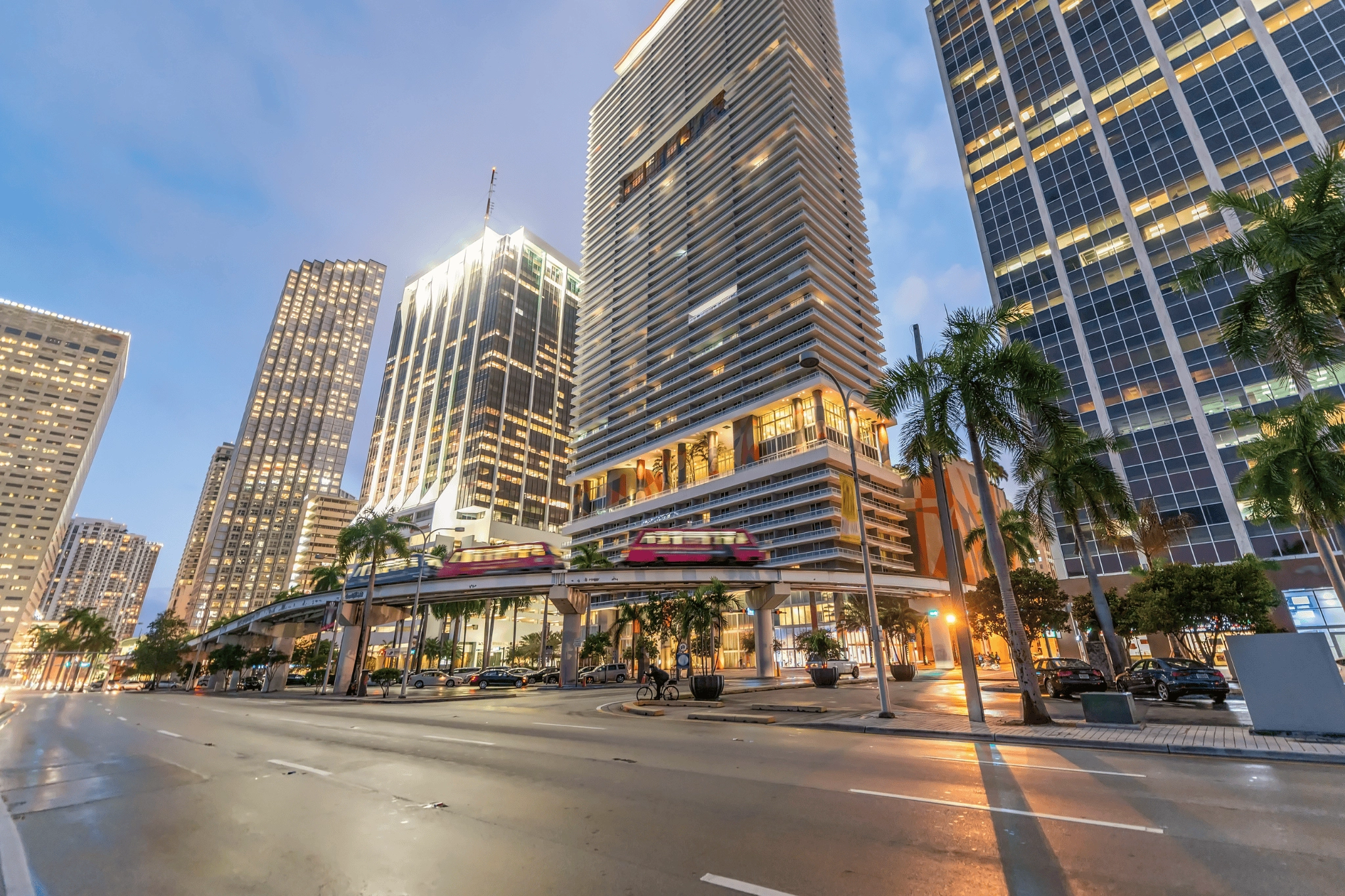 Brickell city lights